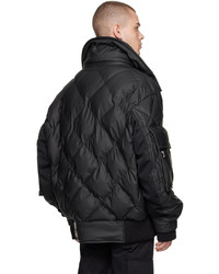 Balmain Black Faux Leather Jacket