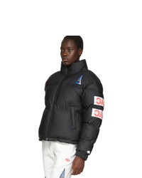Adidas Originals By Alexander Wang Black Flex2club Puffer Jacket
