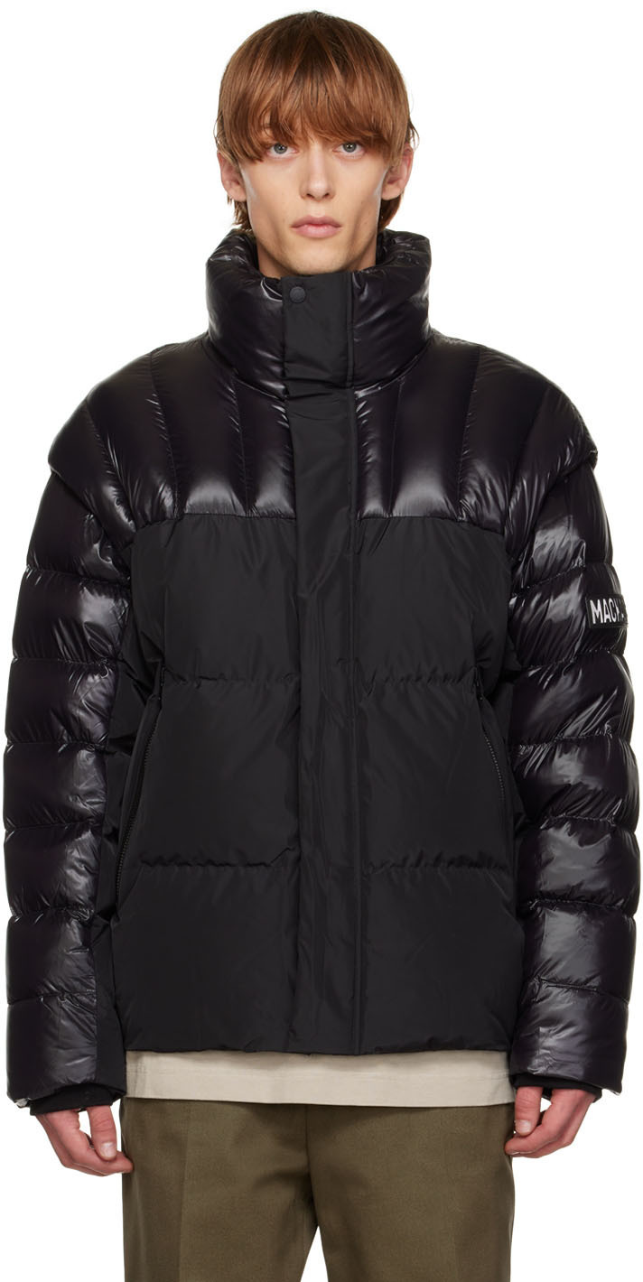 Mackage Black Frederic Down Jacket, $1,050 | SSENSE | Lookastic