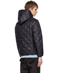 TAION Black Hooded Down Jacket