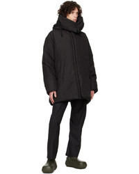 Hyein Seo Black Hooded Jacket