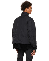 Sacai Black Layered Jacket