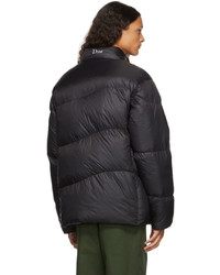 Dime Black Midweight Wave Puffer Jacket