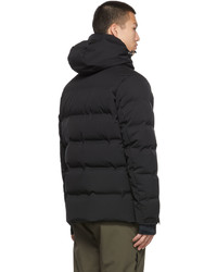 MONCLER GRENOBLE Black Montgetech Down Jacket