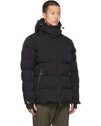 MONCLER GRENOBLE Black Montgetech Down Jacket