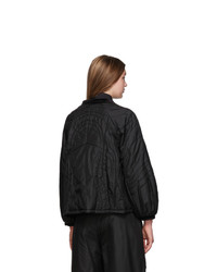 Renli Su Black Mulberry Silk Jacket