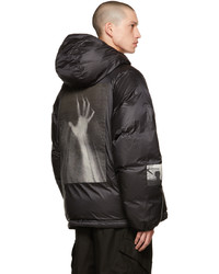 Undercover Black Patch Down Jacket