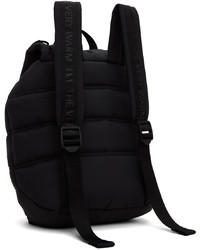 The Very Warm Black Puffer Backpack