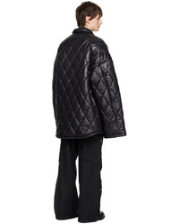 EGONlab Black Quilted Jacket
