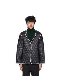 Sunnei Black Quilted Jacket