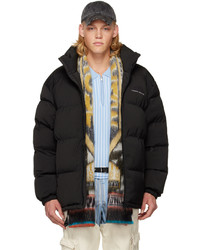 Tommy Jeans x Martine Rose Black Solid Puffer Jacket