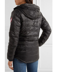 Canada Goose Camp Hooded Quilted Shell Down Jacket Black