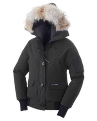 Canada Goose Chilliwack Regular Fit Down Bomber Jacket With Genuine Coyote Fur
