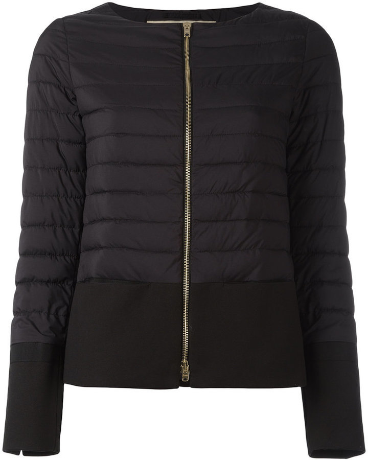 Herno Collarless Puffer Jacket, $720 | farfetch.com | Lookastic