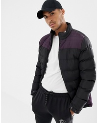 Soul Star Colour Block Padded Jacket