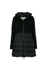 Herno Contrast Panel Puffer Jacket