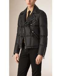 Burberry Down Quilted Biker Jacket