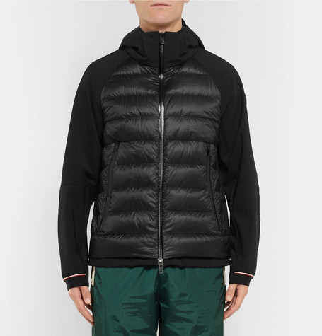 Moncler Fabian Panelled Quilted Shell Hooded Down Jacket, $1,005 | MR ...