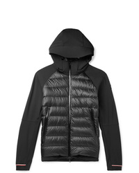 Moncler Fabian Panelled Quilted Shell Hooded Down Jacket