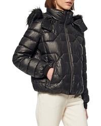 Marc New York Faux Feather Puffer Jacket