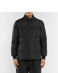 Moncler Gruss Slim Fit Quilted Shell Down Shirt Jacket