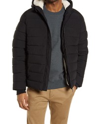 NOIZE High Pile Hooded Puffer Jacket