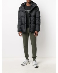 Calvin Klein Jeans Hooded Feather Down Puffer Coat