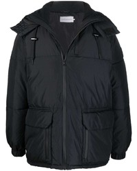 Calvin Klein Jeans Hooded Flap Pockets Padded Jacket
