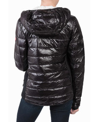 Canada Goose Hooded Puffer Jacket Black