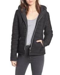 Maralyn & Me Hooded Quilted Jacket
