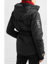 Fendi Hooded Quilted Shell Jacket