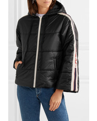 Gucci Hooded Quilted Shell Jacket