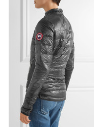 Canada Goose Hybridge Lite Jersey Paneled Quilted Shell Down Jacket Black