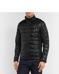 Canada Goose Hybridge Slim Fit Packable Quilted Shell And Stretch Jersey Down Jacket
