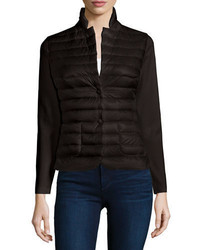 Moncler Knit Blazer With Puffer Front