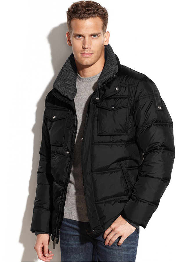 Buy Calvin Klein Puffer Jacket-Men, Fall Coat in Standard and Big and Tall  Sizes Online at desertcartINDIA