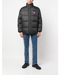 Tommy Jeans Logo Patch Quilted Jacket