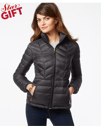 Michael kors chevron outlet jacket