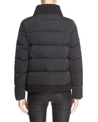 Moncler Naimi Water Resistant Short Duchesse Down Jacket