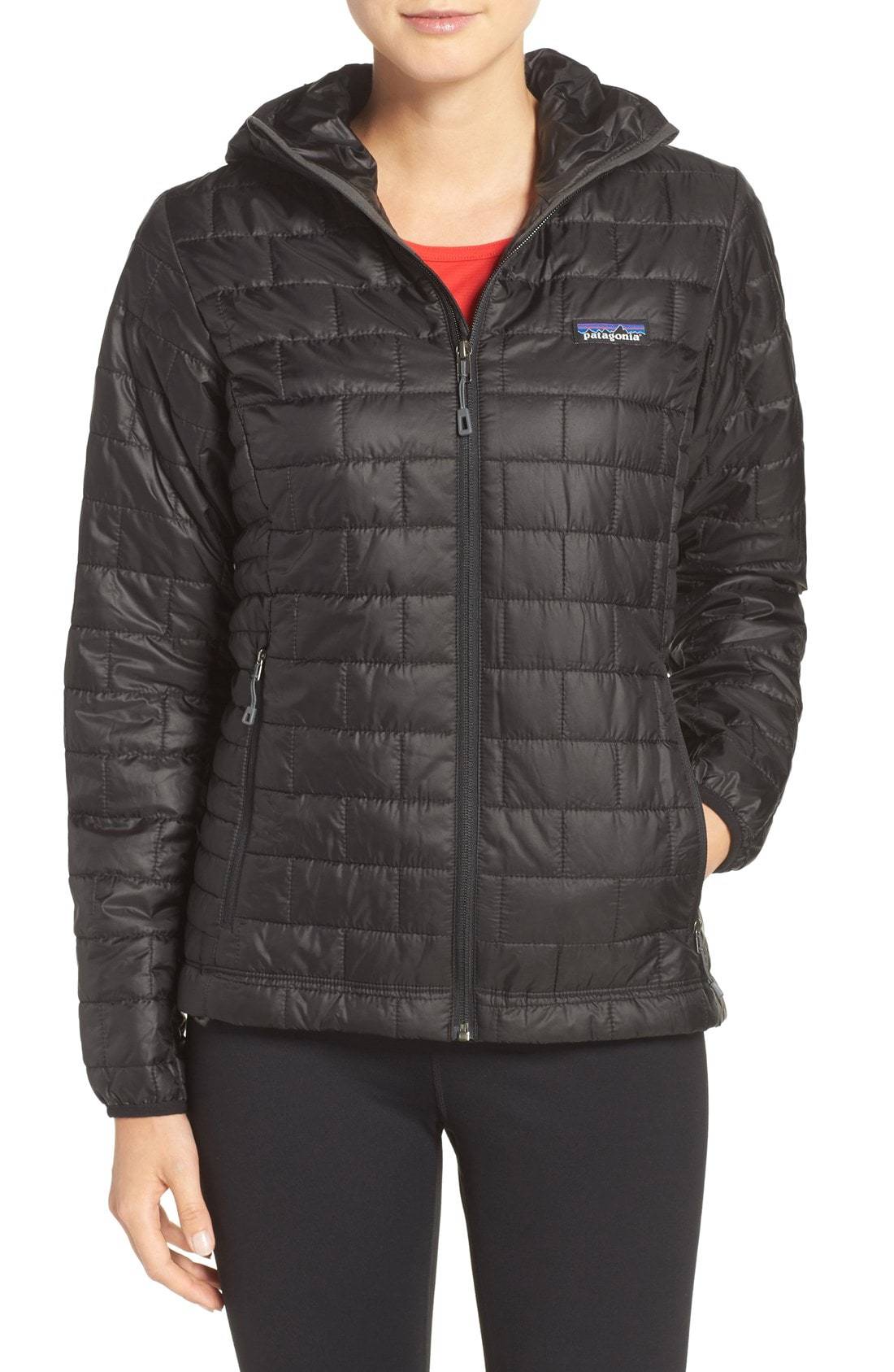 patagonia nano puff hoody black