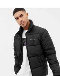 Nicce London Nicce Puffer Jacket In Black To Asos
