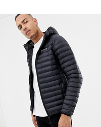 Nicce London Nicce Puffer Jacket In Black With Hood To Asos