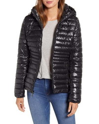 Kenneth Cole New York Packable Hooded Puffer Jacket