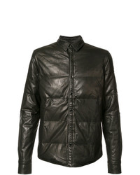 Private Stock Padded Effect Jacket Black