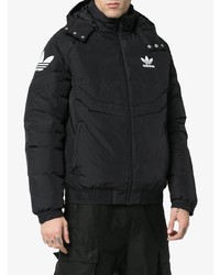 adidas Padded Hooded Feather Down Jacket