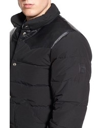 Penfield Pelam Leather Yoke Down Puffer Jacket