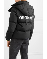 Off-White Printed Quilted Shell Down Jacket