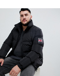 Good For Nothing Puffer Jacket In Black To Asos