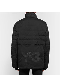 Y-3 Quilted Shell Down Jacket