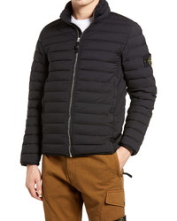 Stone Island Real Down Hooded Puffer Jacket